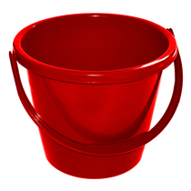CleanWorks Plastic Bucket Red