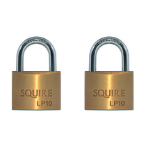 Squire 50mm Solid Brass Padlock Set