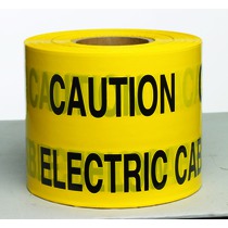 Caution Electric Cable Below Underground Tape