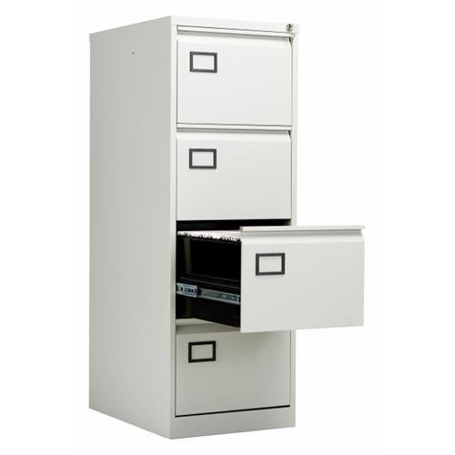 Bisley 4 Draw Metal Filing Cabinet Grey Dcs Store