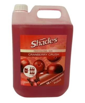 Deodoriser Concentrate - Shades - Cranberry Crush - 2 x 5L